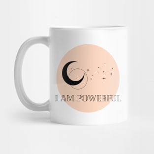 Affirmation Collection - I Am Powerful (Orange) Mug